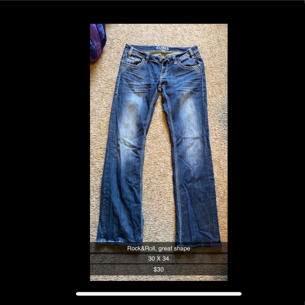 Rock&roll jeans, in very good condition!!!